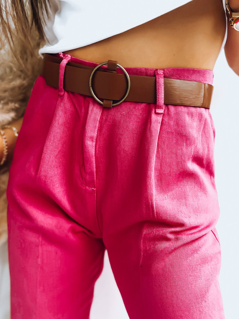 Ženske hlače casual ME BELLA Barva Vijolična DSTREET UY1410