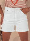 Ženske kratke hlače BEACH VIBE white Dstreet SY0389