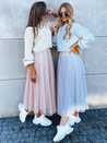 Ženski oversize pulover BILLIS Barva Svetlo bežova DSTREET MY2232