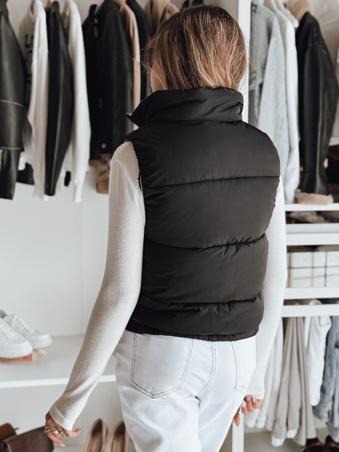 URBANELLE ženski prešiti telovnik black Dstreet TY4974