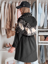 Ženska prehodna jakna parka FERIPARKA black Dstreet TY4875
