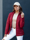 Ženska prešita jakna CRIMSON maroon Dstreet TY4352