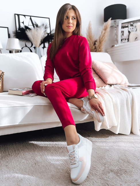 Ženski komplet trenirke MILIAN Barva Fuksija DSTREET AY0823