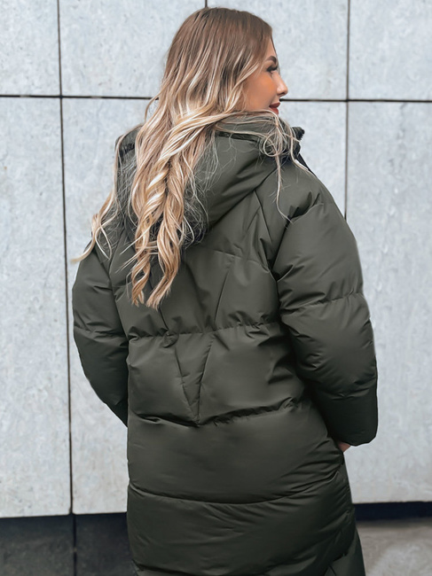 Ženska zimska bunda COZYSEASON zelena Dstreet TY3760