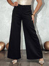 Ženske široke hlače ELEGAFIT black Dstreet UY2293