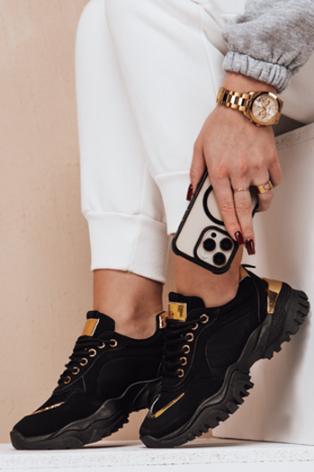 Ženske superge LIZZE black Dstreet ZY0456