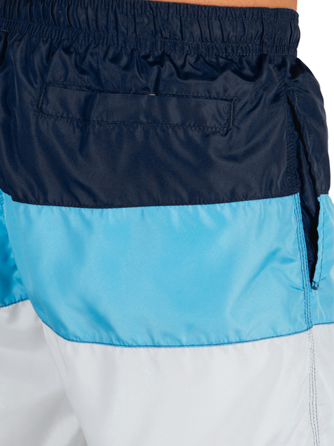 Moške mornarsko modre in bele kopalne hlače Dstreet SX2518