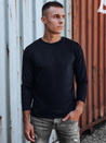 Moška mornarsko modra majica z dolgimi rokavi Dstreet LX0580