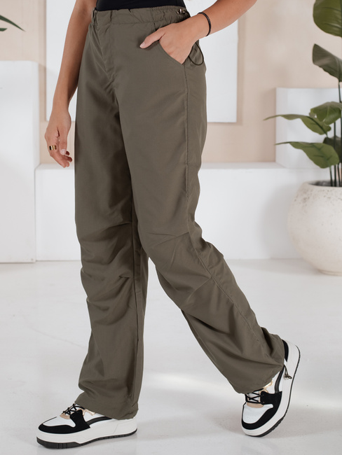 Ženske padalske hlače MORAT Barva Kaki DSTREET UY1664