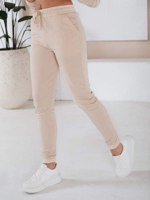 Ženski komplet trenirke MIGEL Barva Svetlo bežova DSTREET AY0806