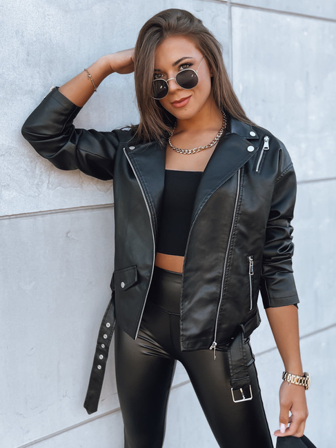 Ženske usnjene jakne VOGUE GLAM black Dstreet TY3898
