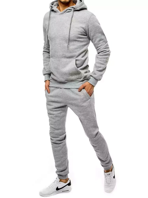 Moške komplet trenirke Barva Svetlosiva DSTREET AX0384