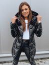 Ženska zimska jakna s kapuco KRISTA black Dstreet TY3065