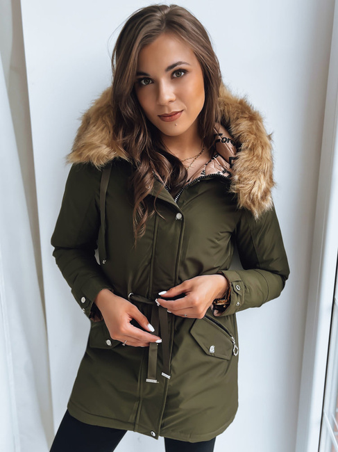 Ženska parka jakna SUENO Barva Zelena DSTREET TY3657