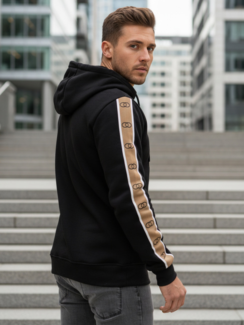 Moška kapuca črna Dstreet BX5944