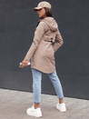 Kurtka damska parka GLAMJACKET beżowa Dstreet TY4383