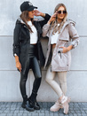 Ženska parka jakna STARK STYLE Barva siva DSTREET TY3857