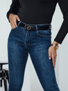 Ženske jeans hlače DIVETTI mornarsko modra Dstreet UY2330