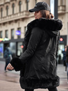 Ženska jakna s krznom FURRWINT black Dstreet TY4772