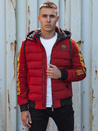 Kurtka zimowa męska pikowana bordowa Dstreet TX4866