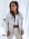 Ženska zimska jakna LONDON PREMIUM bež Dstreet TY3162