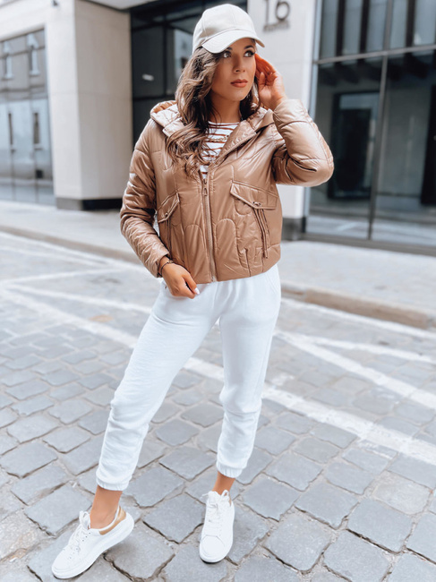 Ženska prešita jakna LILYWOOL Barva zlati DSTREET TY3714