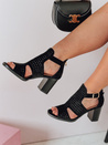 Ženski sandali AMIRIA black Dstreet ZY0806