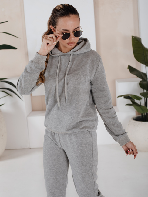 Ženski komplet trenirke MILIAN Barva Svetlosiva DSTREET AY0812