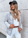 Ženska puhasta jakna VICTORIA SNUG Barva siva DSTREET TY3696