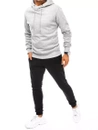 Moške komplet trenirke Barva siva-Črna DSTREET AX0670