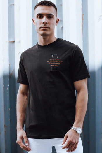 Moška črna majica Dstreet RX5528