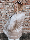Ženska prehodna jakna VETIS camel Dstreet TY2977