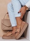 Ženski mokasini LOFTIS khaki Dstreet ZY0650