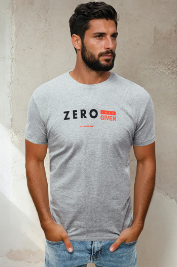 Moška majica s potiskom Barva Svetlosiva DSTREET RX4744