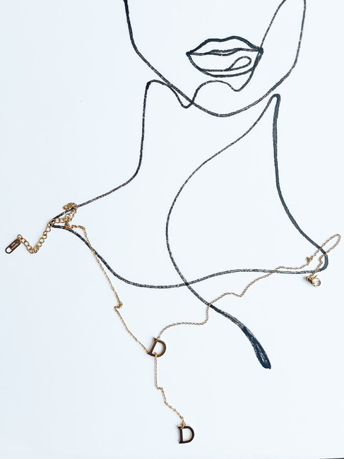 Ženska ogrlica DELICE Barva zlati DSTREET IY0084