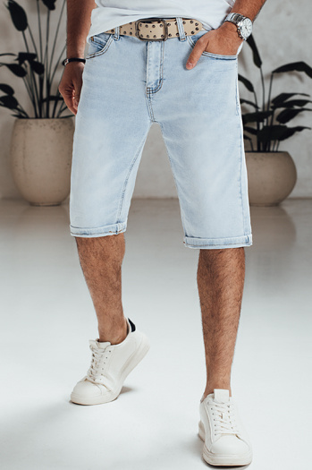 Moške kratke hlače iz džinsa, modre Dstreet SX2565