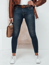 Ženske hlače CASVISTA skinny s pasom Denim Dstreet UY2326