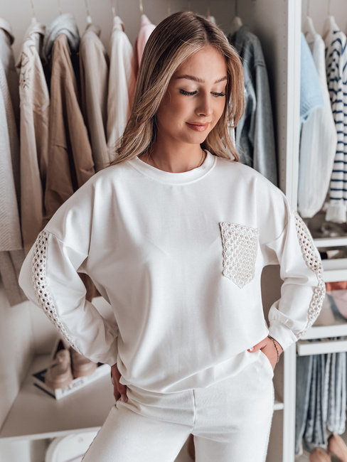 Ženska bluza LUXEEN ecru Dstreet RY2793
