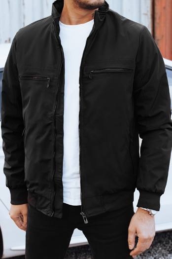 Moška prehodna jakna črna Dstreet TX5033