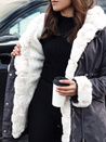 Ženska zimska jakna ARCTIC temno siva Dstreet TY4766
