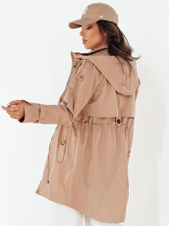 Ženska jakna parka BRENS beige Dstreet TY4232_2