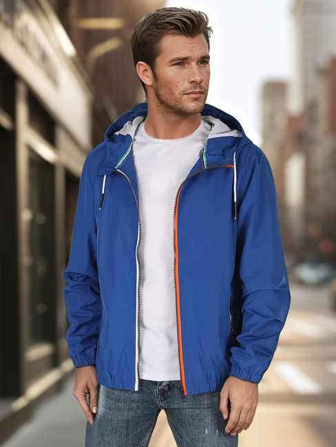 Moška prehodna modra jakna Dstreet TX4699