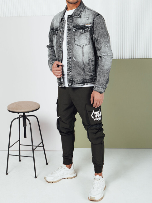 Moška jeans jakna Barva Črna DSTREET TX4689