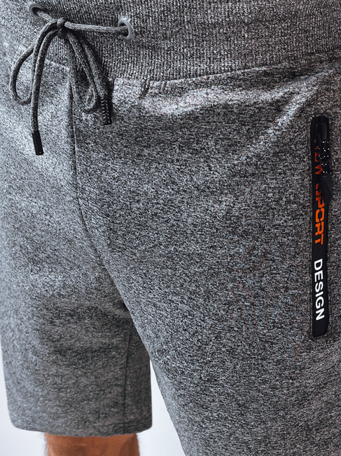 Moške športne kratke hlače Barva Temno siva DSTREET SX2229