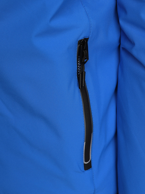 Moška zimska jakna s kapuco modra Dstreet TX5120