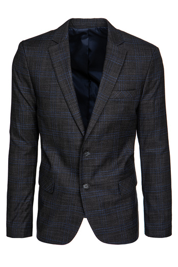 Moška enonadstropna siva jopica Dstreet MX0639