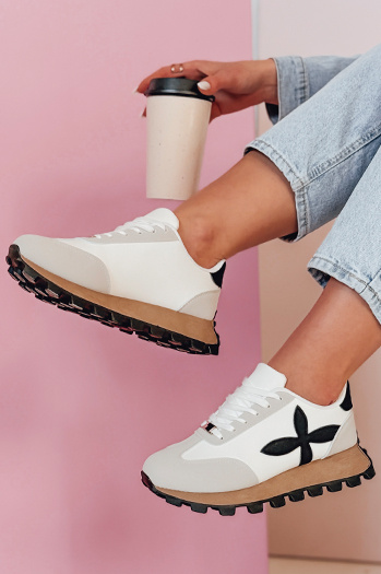 Ženske športne superge FLEXIMOT white Dstreet ZY0903