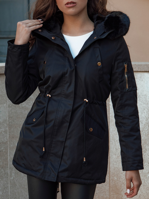 Kurtka damska ERISS czarna Dstreet TY4551