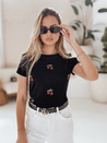 Ženske majice CHERRYDUST cherry tee black Dstreet RY2854_2