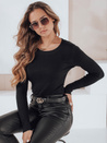 Ženski rebrasti pulover NOLVIE black Dstreet MY2492